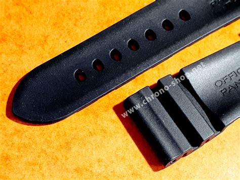 22mm panerai rubber strap|panerai radiomir rubber strap.